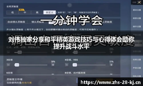 刘伟独家分享和平精英游戏技巧与心得体会助你提升战斗水平